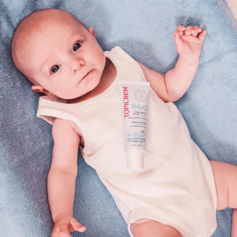 Topicrem BABY Cradle Cap Care gél koszmóra gyermekeknek születéstől kezdődően 40 ml