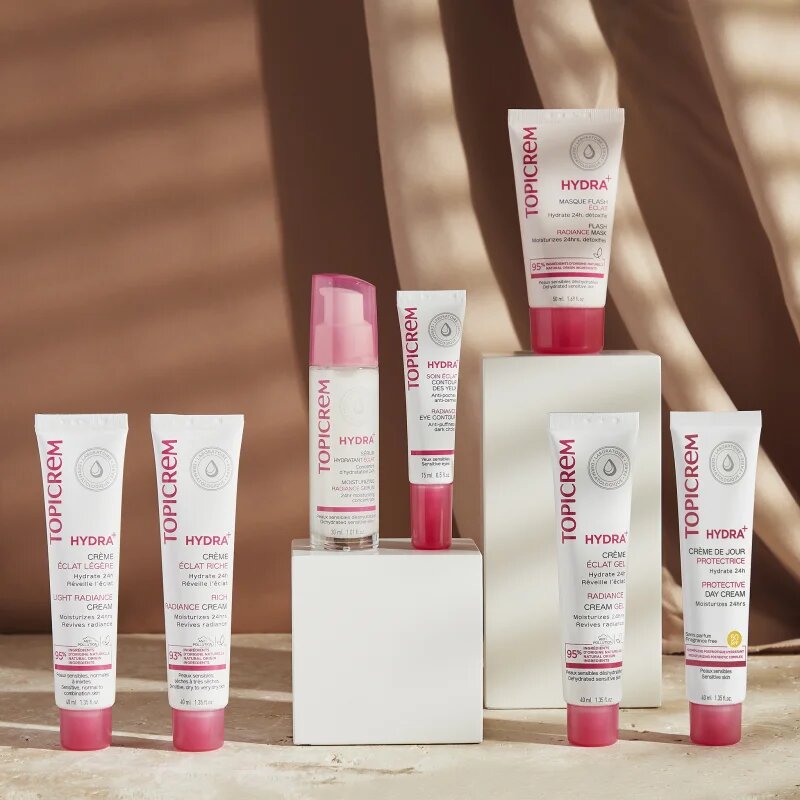 Topicrem Hydra+ Flash Radiance Mask hidratáló és világosító maszk 50 ml