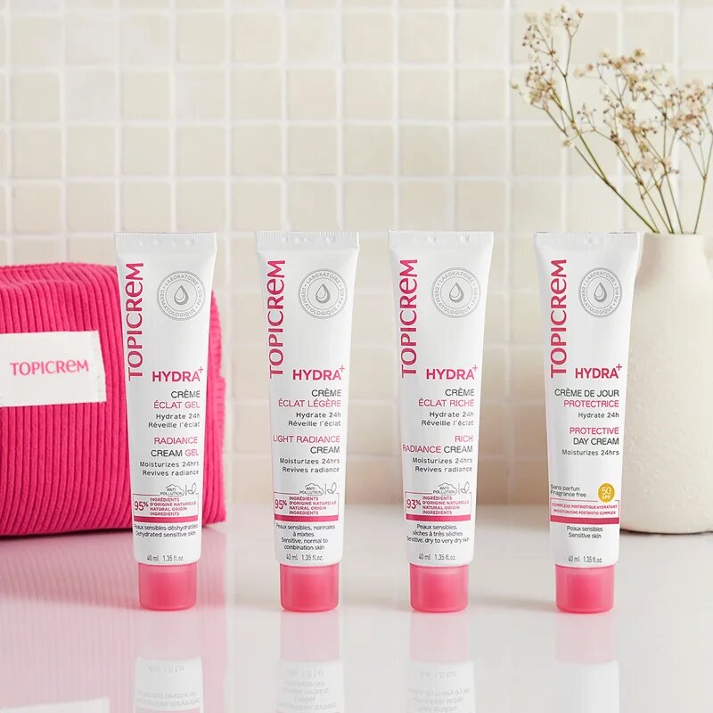 Topicrem Hydra+ Protective Day Cream ápoló nappali krém SPF 50+ 40 ml