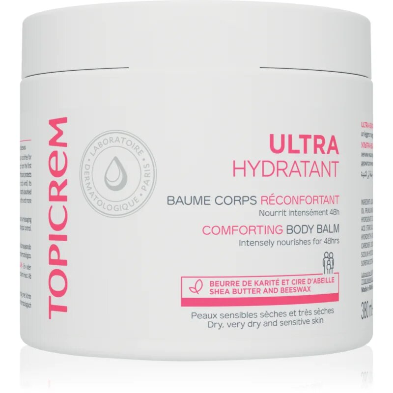 Topicrem UH BODY Comforting Body Balm hidratáló testbalzsam 380 ml