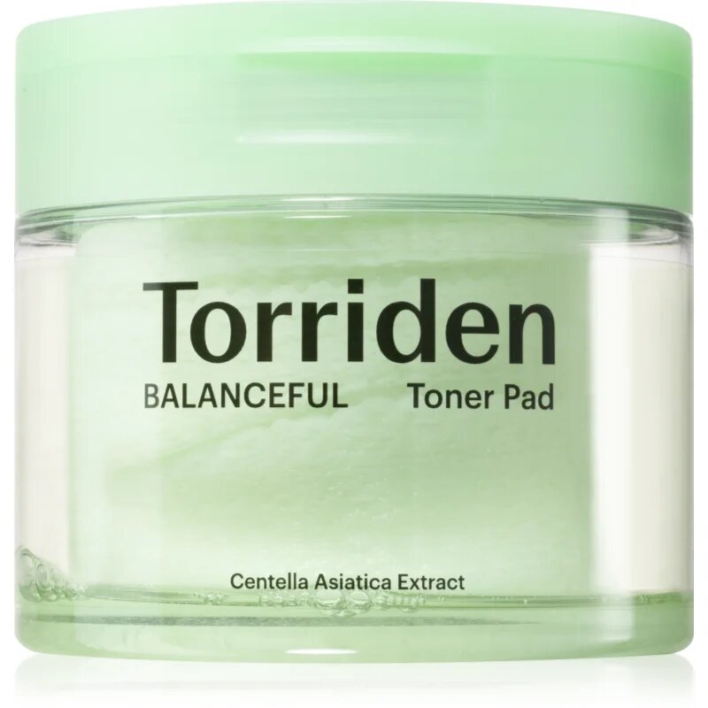Torriden Balanceful Toner Pad tonizáló párnák nyugtató hatással 60 db