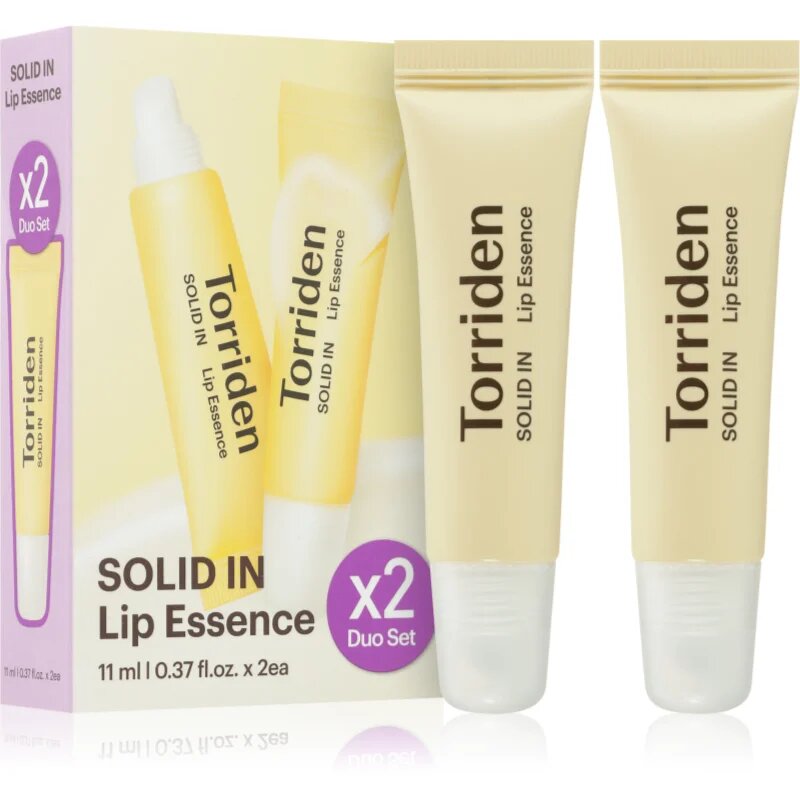 Torriden Solid In Lip Essence hidratáló esszencia a száraz ajkakra dupla csomagolás