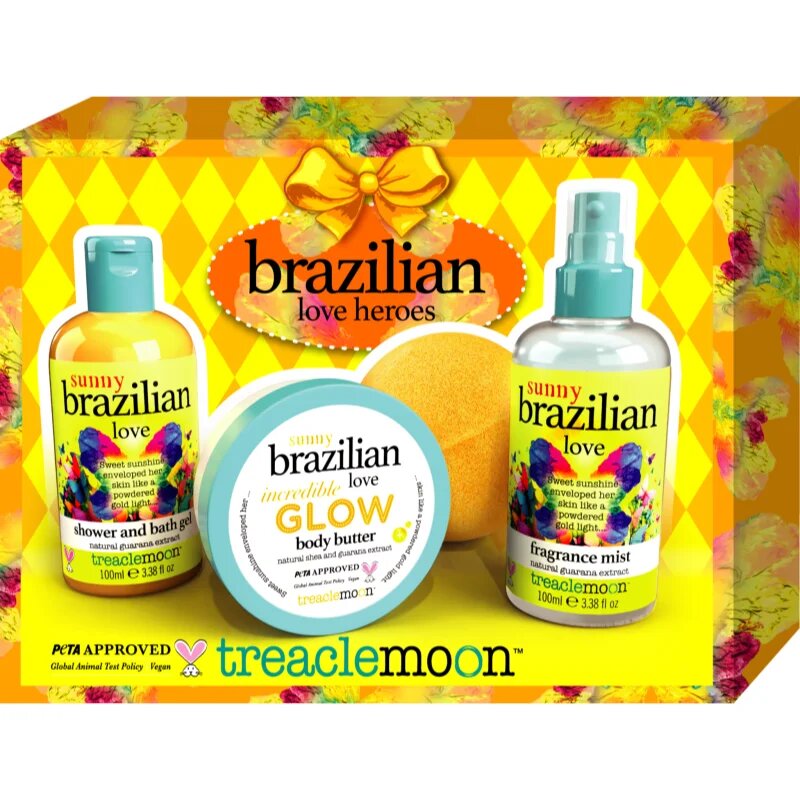 Treaclemoon Brazilian Love Heroes ajándékszett testre