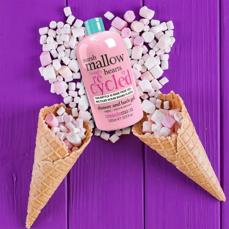 Treaclemoon Marshmallow Hearts tusoló- és fürdőgél 500 ml