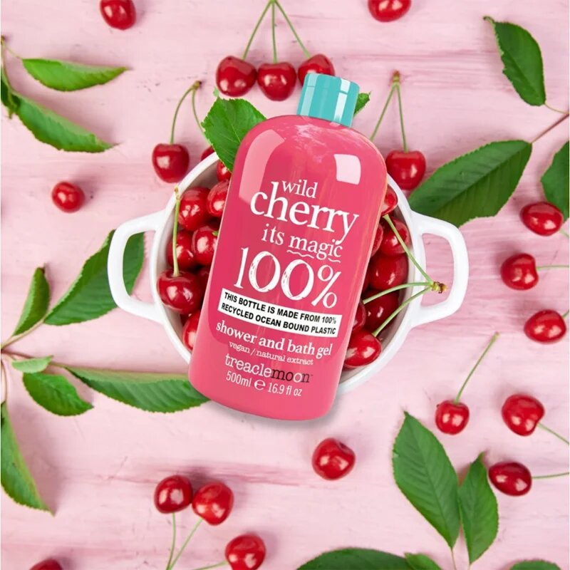 Treaclemoon Wild Cherry Magic tusoló- és fürdőgél 500 ml