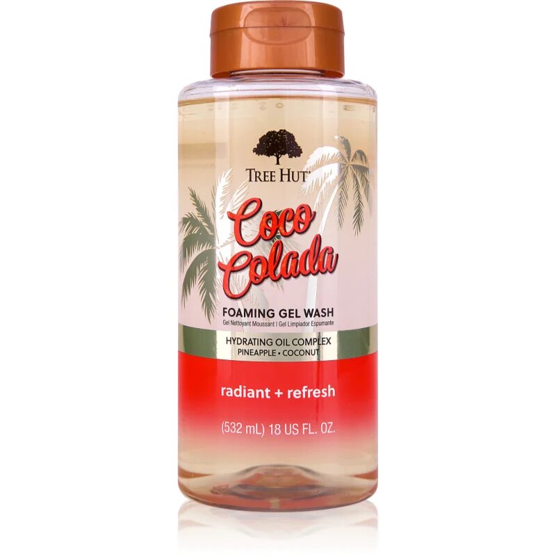 Tree Hut Coco Colada Foaming Gel Wash Habzó tusfürdő 532 ml