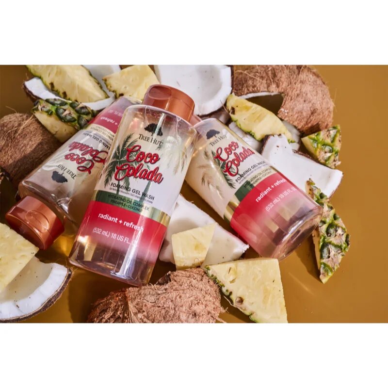 Tree Hut Coco Colada Foaming Gel Wash Habzó tusfürdő 532 ml