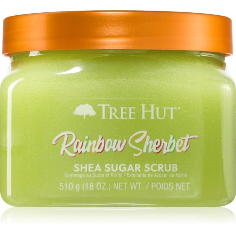 Tree Hut Rainbow Sherbet testpeeling 510 g