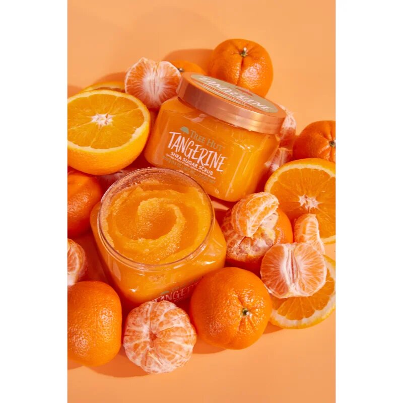 Tree Hut Tangerine cukros peeling bambuszvajjal 510 g