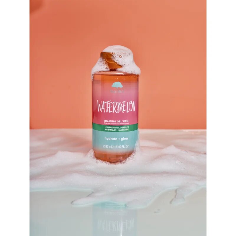 Tree Hut Watermelon Foaming Gel Wash Habzó tusfürdő 532 ml