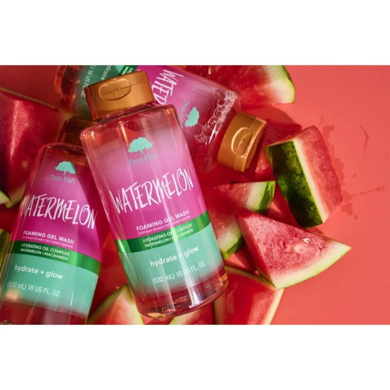 Tree Hut Watermelon Foaming Gel Wash Habzó tusfürdő 532 ml