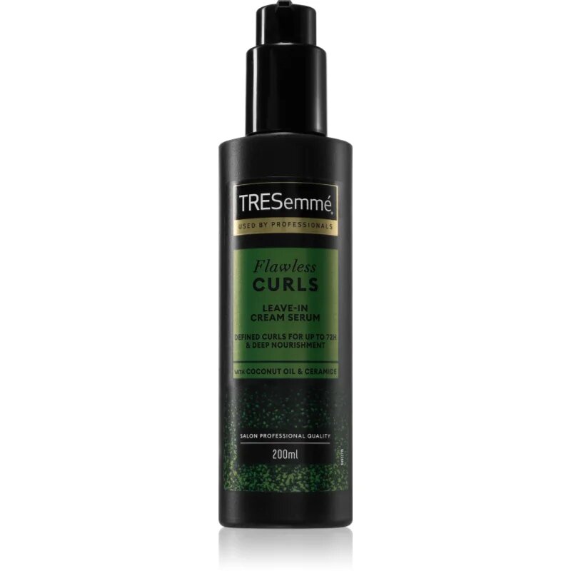 TRESemmé Flawless Curls Leave-in Serum szérum a hajra töredezés ellen 200 ml