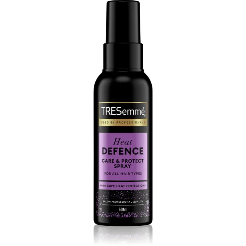 TRESemmé Heat Protection Defence Spray hővédő spray hajsütővassal és hajvasalóval kezelt hajra 60 ml