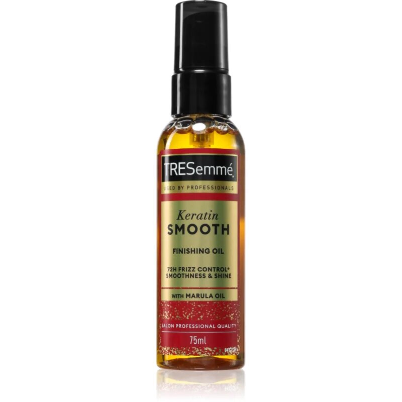 TRESemmé Keratin Smooth Finishing Oil intenzíven tápláló olaj hajra 75 ml