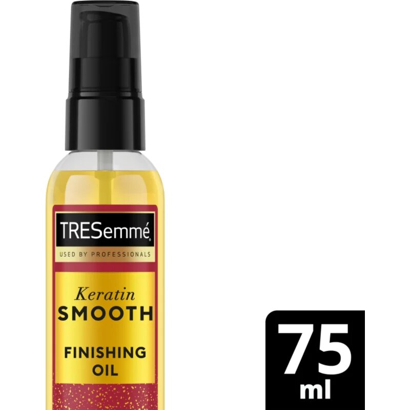 TRESemmé Keratin Smooth Finishing Oil intenzíven tápláló olaj hajra 75 ml