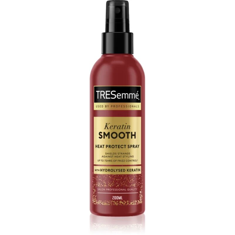 TRESemmé Keratin Smooth spray a hajformázáshoz melyhez magas hőfokot használunk 200 ml
