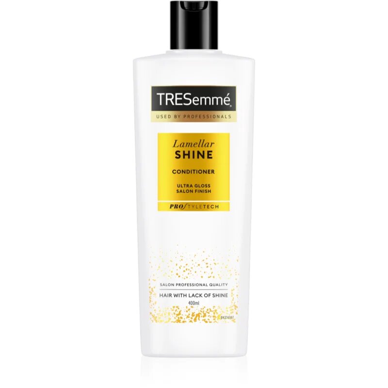 TRESemmé Lamellar Shine élénkítő kondicionáló a fényes hajért és a könnyű fésülésért 400 ml
