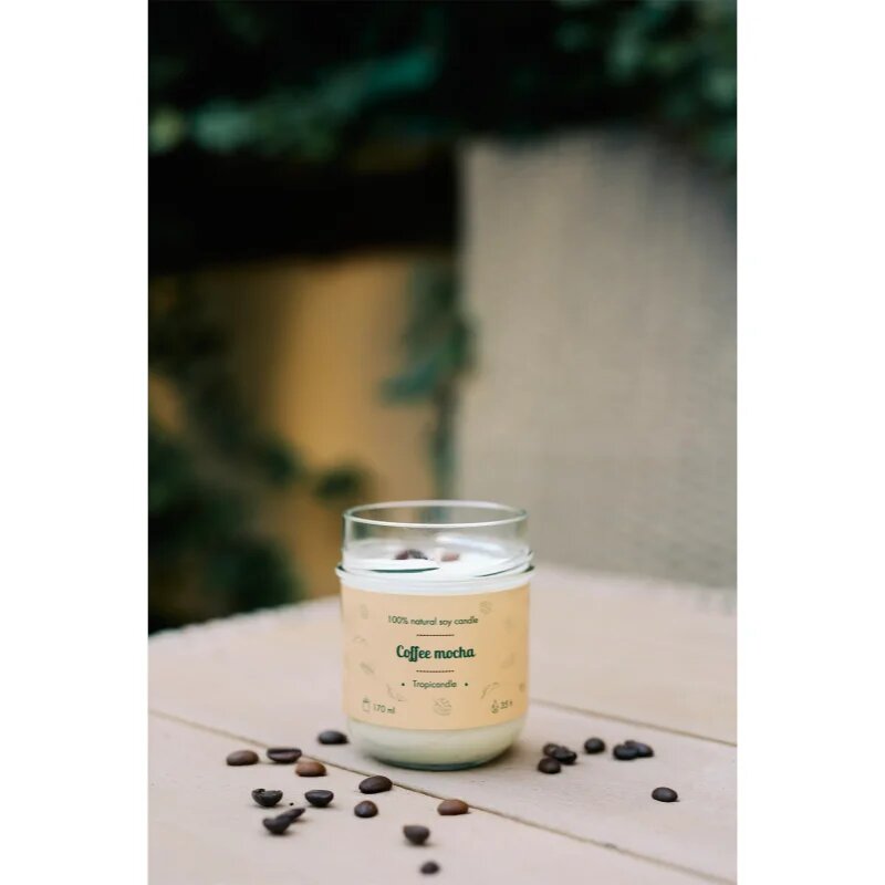 Tropicandle Coffee Mocha illatgyertya 170 ml