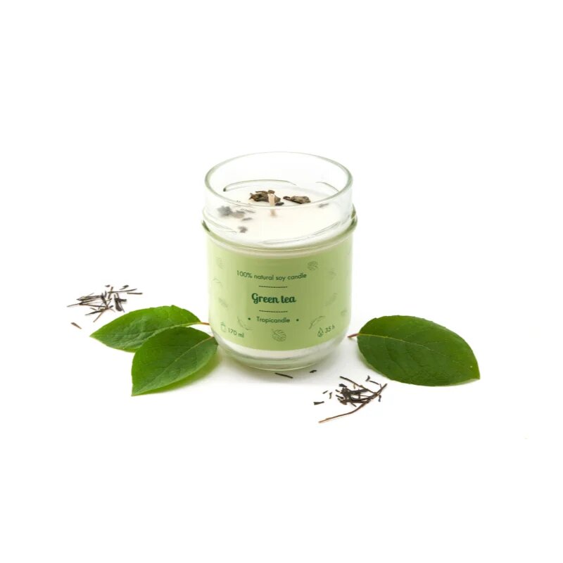 Tropicandle Green Tea illatgyertya 170 ml