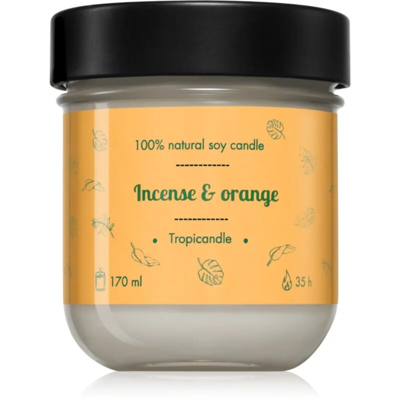 Tropicandle Incense & Orange illatgyertya 170 ml