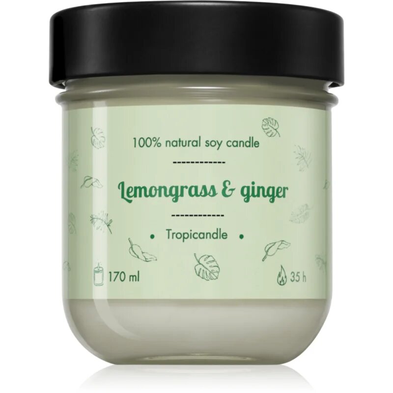 Tropicandle Lemongrass & Ginger illatgyertya 170 ml