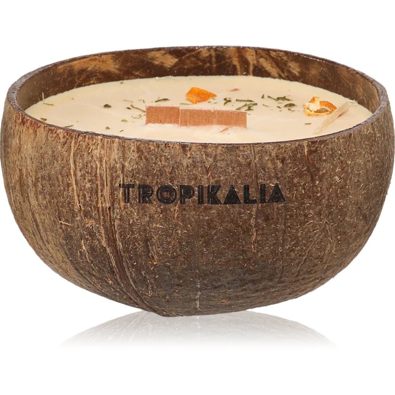 Tropicandle Sandalwood & Tangerine illatgyertya fa kanóccal 350 ml