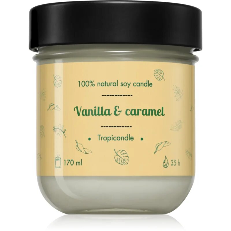 Tropicandle Vanilla & Caramel illatgyertya 170 ml