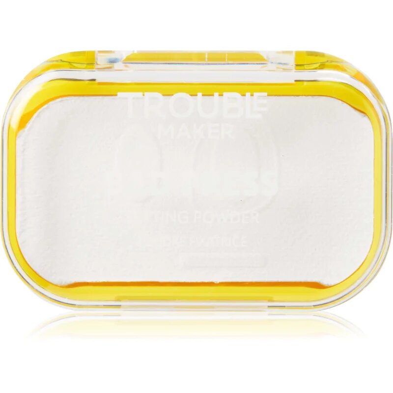 Trouble Maker Bad Press Setting Powder hosszan tartó fixáló púder árnyalat No Comment Translucent 4.5 g