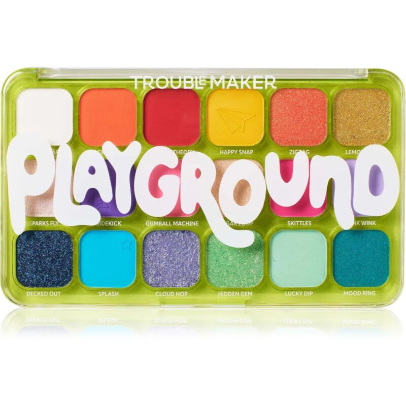 Trouble Maker Big Trouble szemhéjfesték paletta árnyalat Playground 27 g