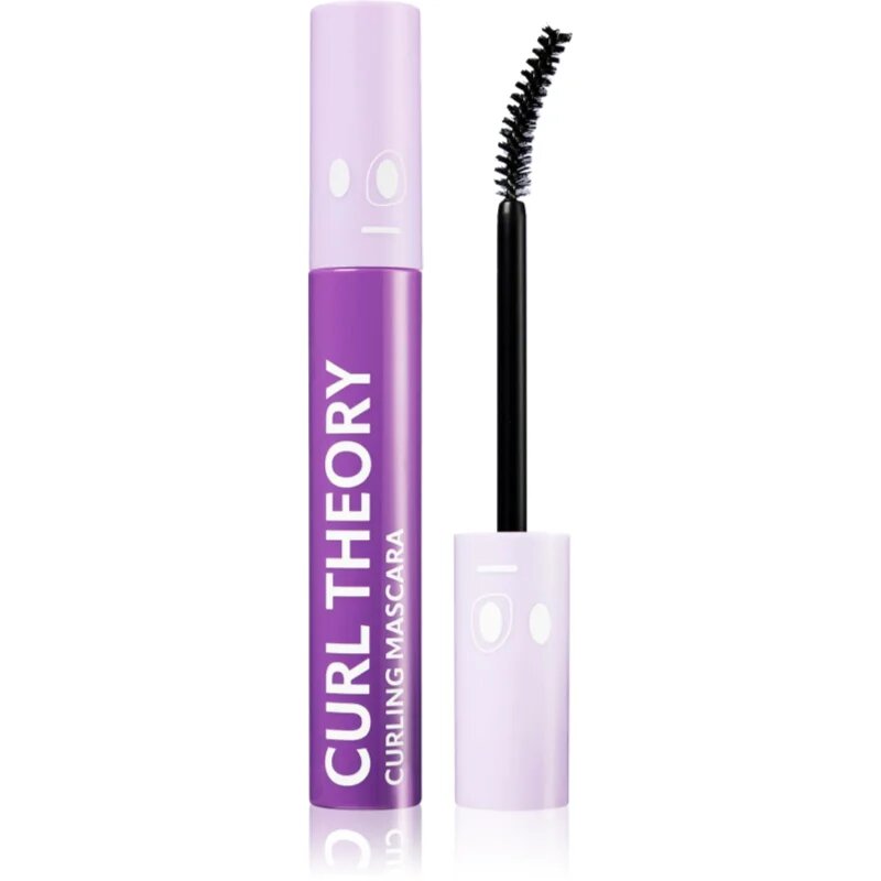 Trouble Maker Curl Theory szempillaspirál a dús pillákért árnyalat Black 7 ml