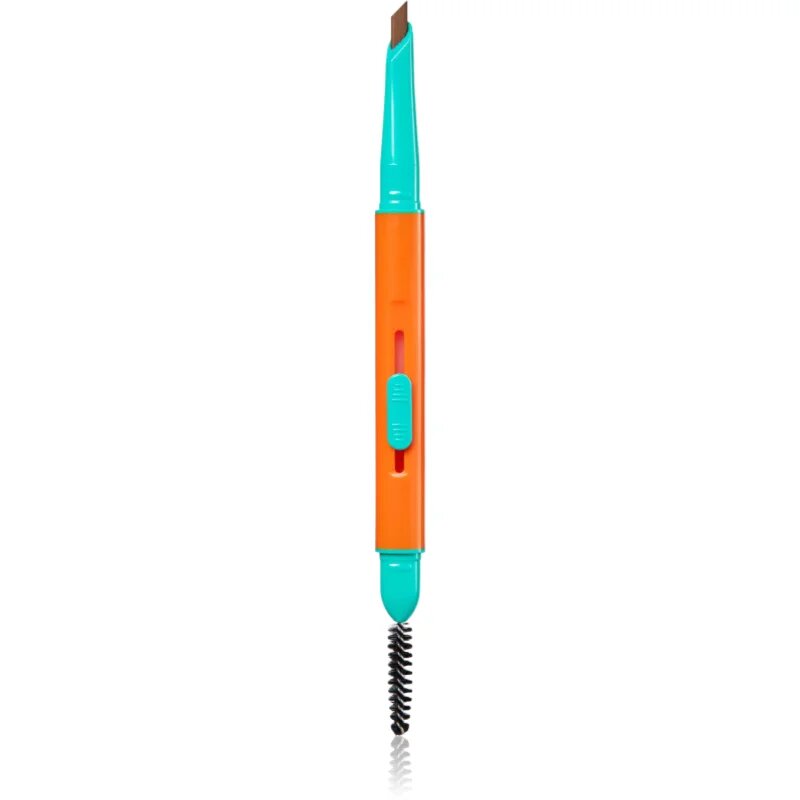Trouble Maker Feral Brow Blade szemöldök ceruza 2in1 kefével árnyalat Light Brown 0.12 g