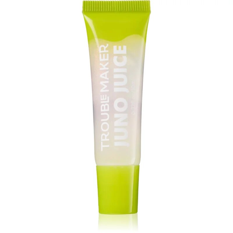 Trouble Maker Juno Juice Lipgloss ajakfény árnyalat Casper Clear Shimmer 10 ml