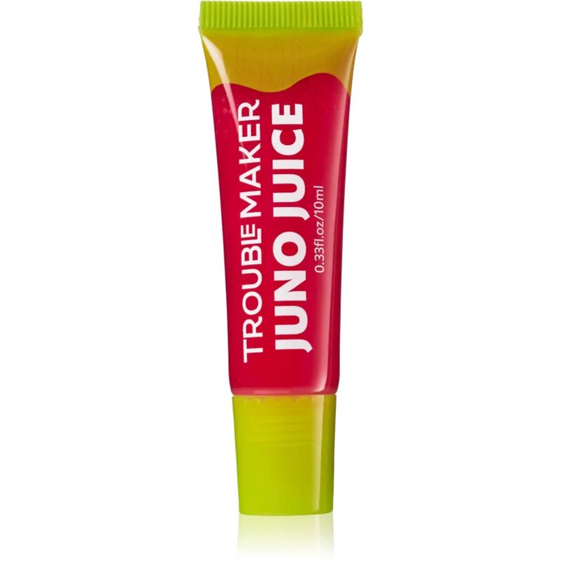 Trouble Maker Juno Juice Lipgloss ajakfény árnyalat Paris Hot Pink 10 ml