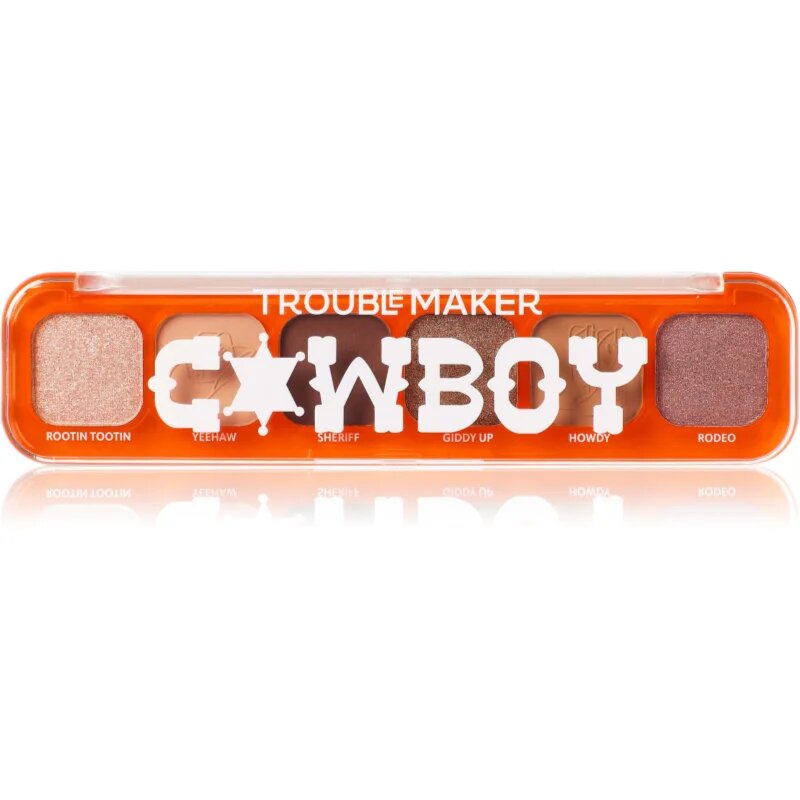 Trouble Maker Little Trouble szemhéjfesték paletta árnyalat Cowboy 9 g