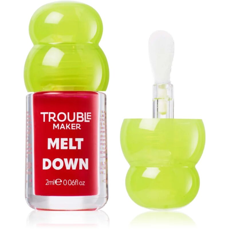 Trouble Maker Melt Down Lip Oil ajak olaj árnyalat Overload Pink 3 ml