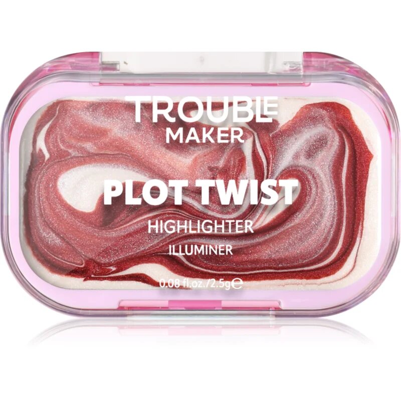 Trouble Maker Plot Twist Cream Highlight krémes highlighter stift árnyalat Earth Turnt Bronze 2.5 g