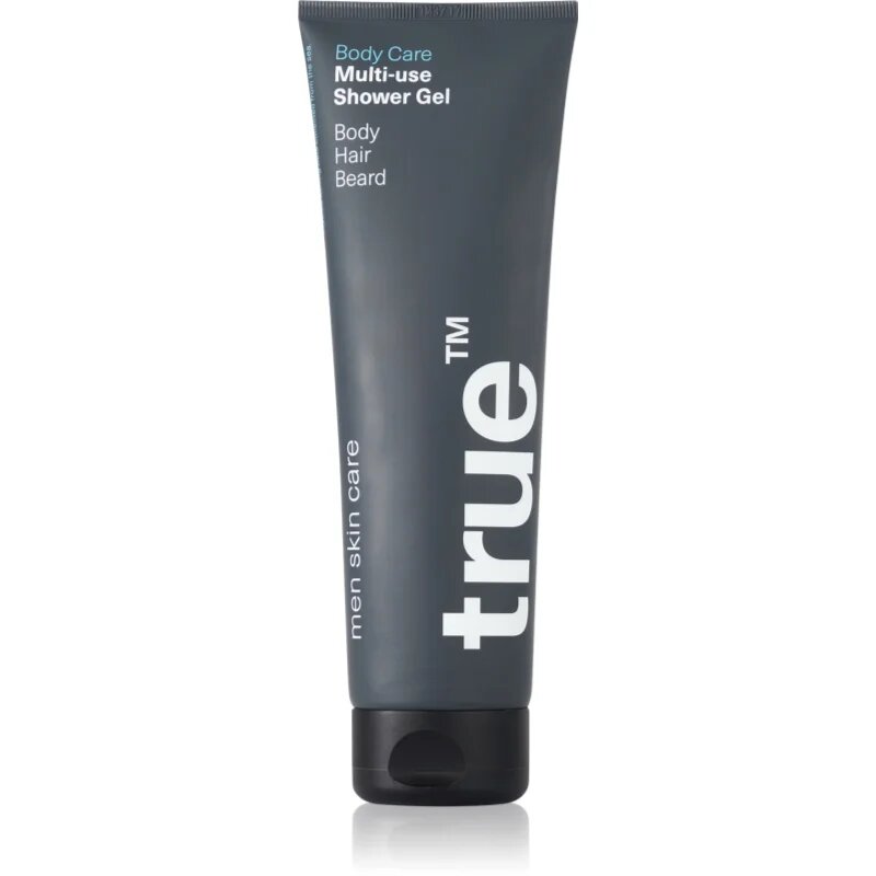 true men skin care Multi-use Shower Gel tusfürdő gél arcra testre és hajra uraknak 250 ml