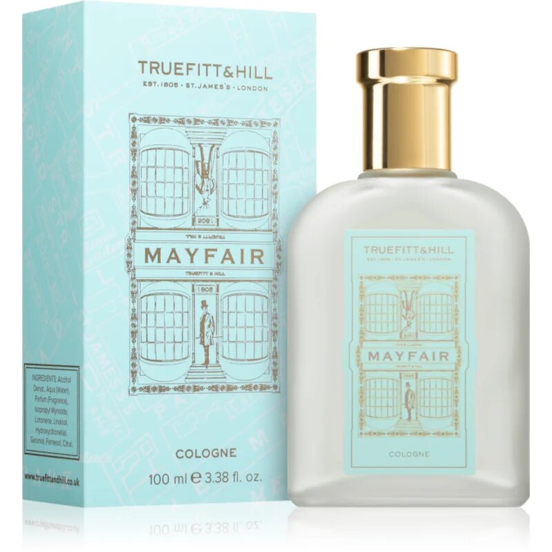 Truefitt & Hill Mayfair Cologne Eau de Cologne uraknak 100 ml