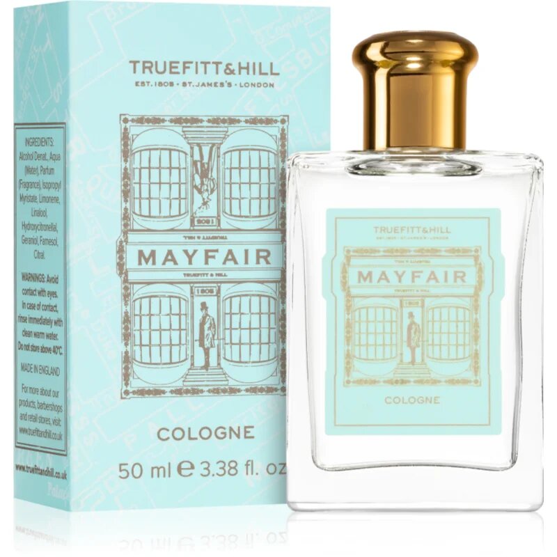 Truefitt & Hill Mayfair Cologne Eau de Cologne uraknak 50 ml