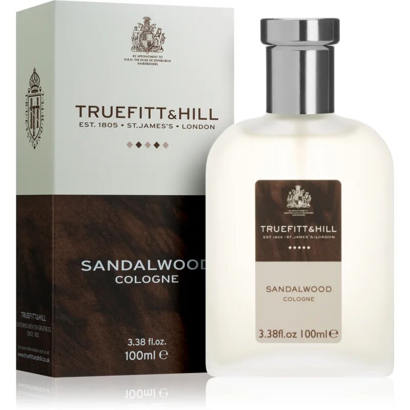 Truefitt & Hill Sandalwood Eau de Cologne uraknak 100 ml