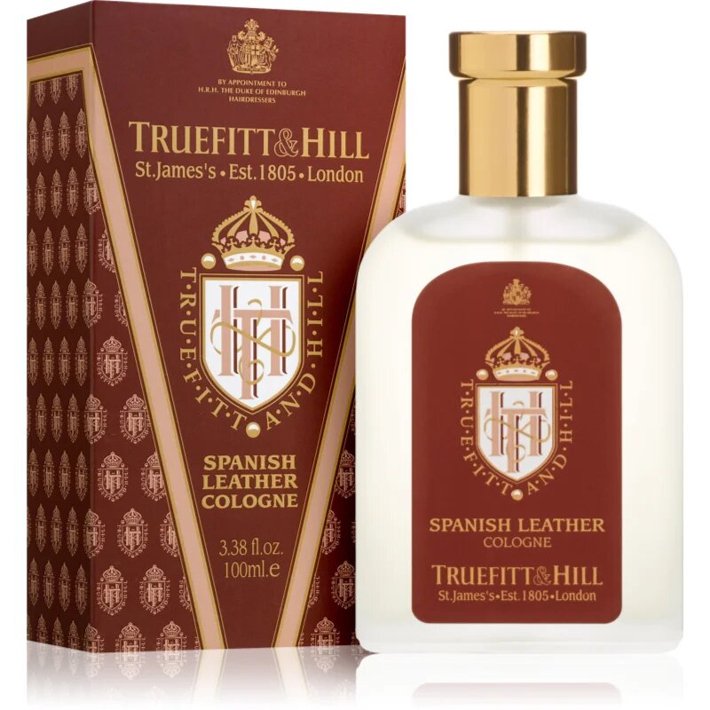 Truefitt & Hill Spanish Leather Eau de Cologne uraknak 100 ml