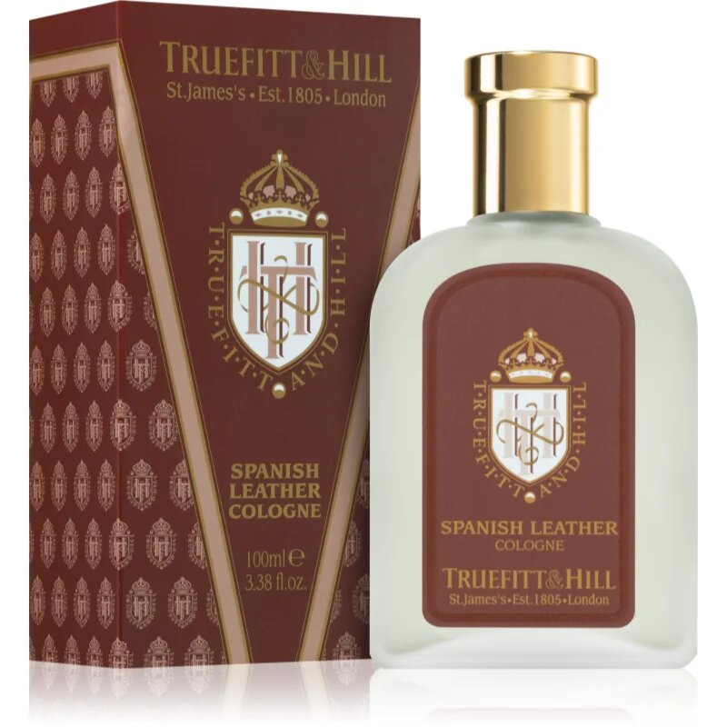 Truefitt & Hill Spanish Leather Eau de Cologne uraknak 100 ml