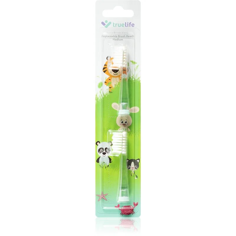 TrueLife SonicBrush Kid G Heads Medium csere fejek a fogkeféhez SonicBrush Kid G 2 db