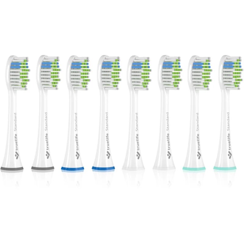 TrueLife SonicBrush UV Heads White Standard csere fejek a fogkeféhez SonicBrush UV GL UV 8 db
