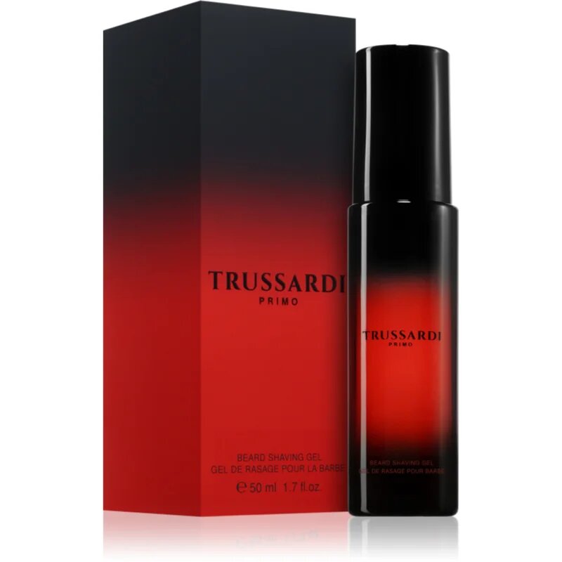 Trussardi Primo Beard Shaving Gel borotválkozó gél uraknak 50 ml