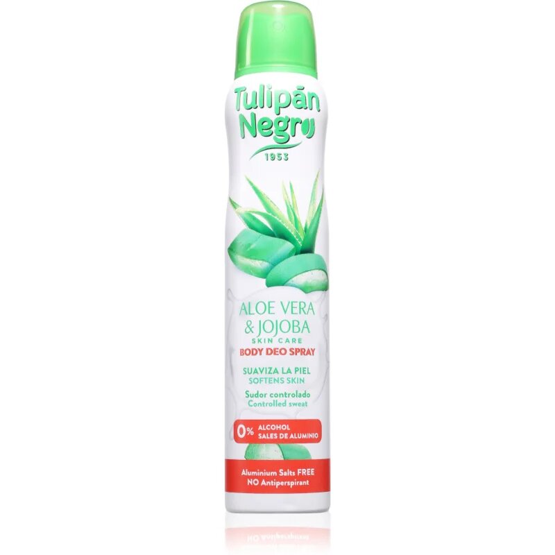 Tulipán Negro Aloe Vera Y Jojoba dezodor hölgyeknek 200 ml