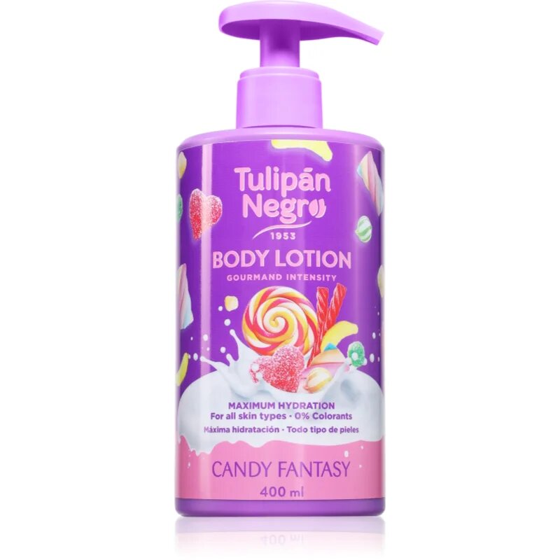 Tulipán Negro Candy Fantasy hidratáló testápoló tej 400 ml