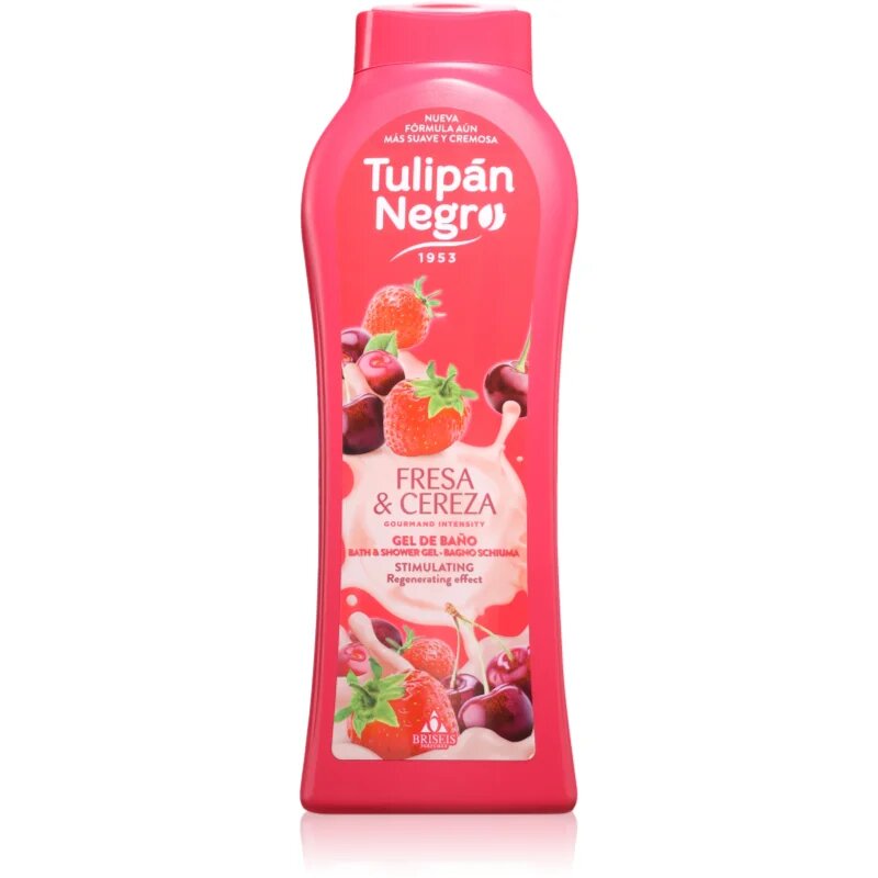 Tulipán Negro Fresa Y Cereza tusfürdő gél 650 ml
