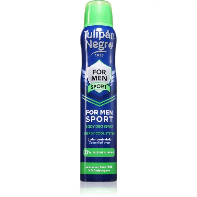 Tulipán Negro Sport dezodor uraknak 200 ml