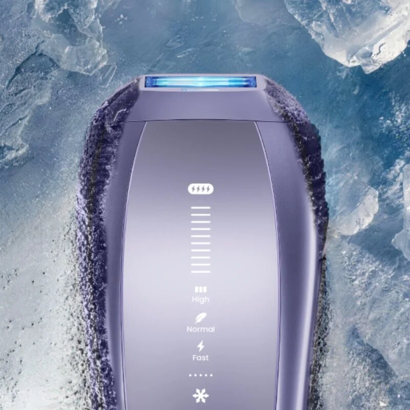 Ulike Air 10 Pro IPL epilátor testre arcra bikinivonalra és hónaljra Deep Purple 1 db